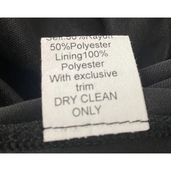 NWT Bailey 44 Black Gray Pleated Pull On Skirt Career Womens Size Small (849) - Picture 5 of 5